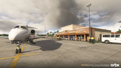 KSSI McKinnon St. Simons Island Airport - Microsoft Flight Simulator 2024 screenshot