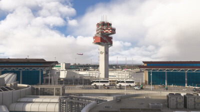 LIRF Rome–Fiumicino International Airport V2 - Microsoft Flight Simulator 2024 screenshot