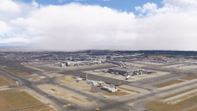 LIRF Rome–Fiumicino International Airport V2 - Microsoft Flight Simulator 2024 screenshot