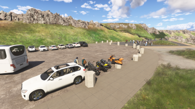 Cli4D Designs Waterfalls of Iceland - Microsoft Flight Simulator 2024 screenshot