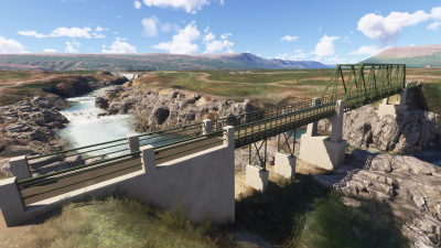 Cli4D Designs Waterfalls of Iceland - Microsoft Flight Simulator 2024 screenshot