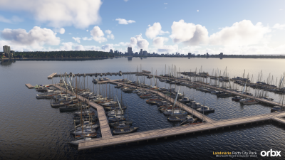 Landmarks Perth City Pack - Microsoft Flight Simulator 2024 screenshot