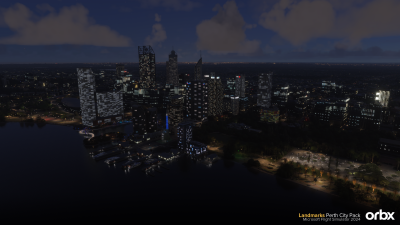 Landmarks Perth City Pack - Microsoft Flight Simulator 2024 screenshot