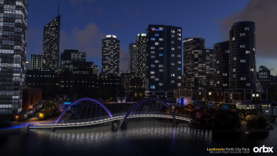 Landmarks Perth City Pack - Microsoft Flight Simulator 2024 screenshot
