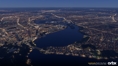 Landmarks Perth City Pack - Microsoft Flight Simulator 2024 screenshot