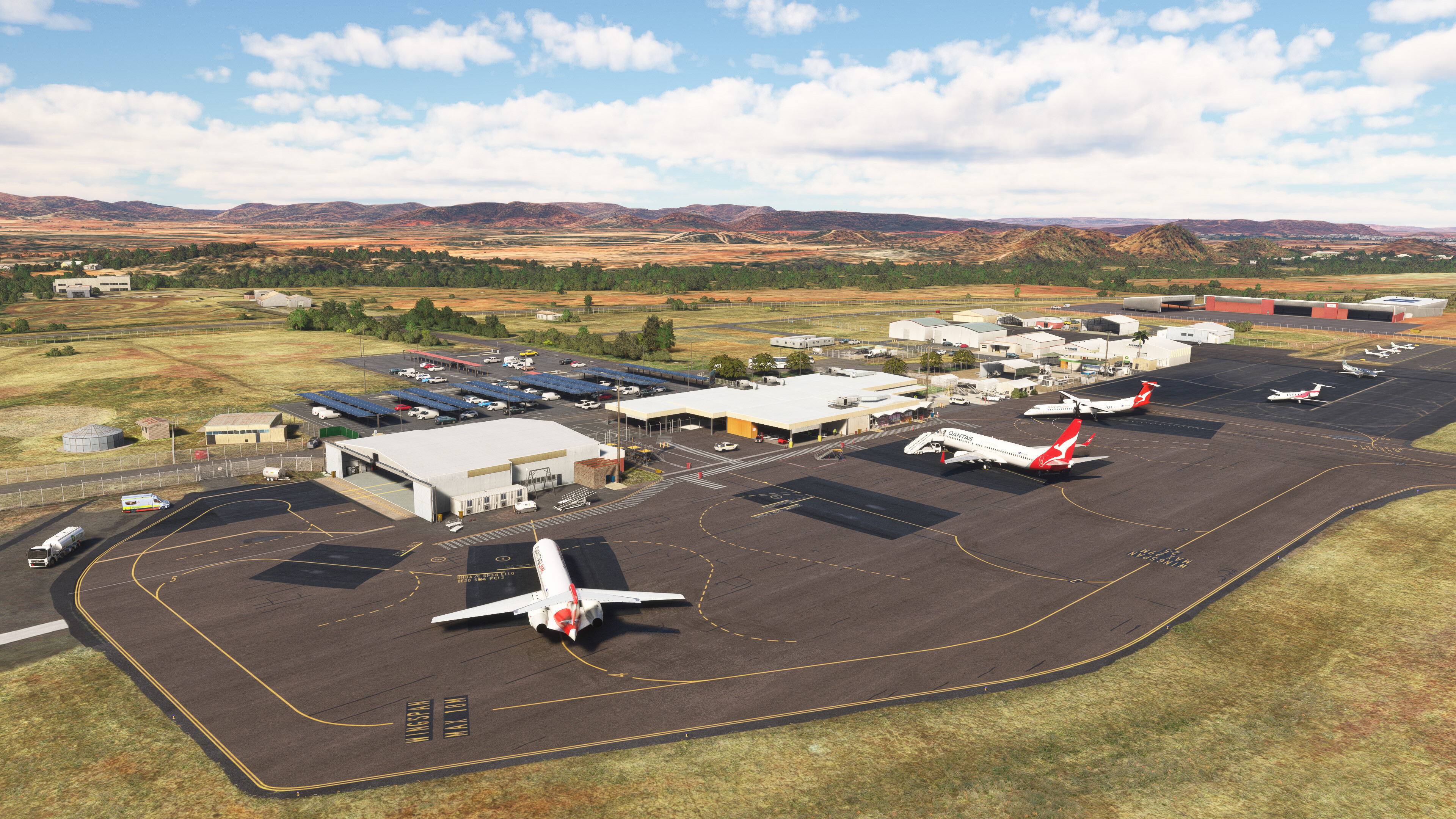 YBMA Mount Isa Airport - Microsoft Flight Simulator