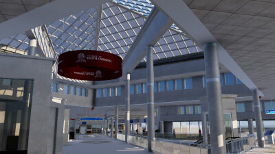 KCAE Columbia Metropolitan Airport - X-Plane 12 screenshot