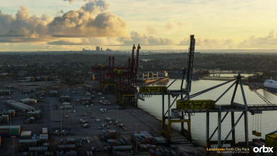 Landmarks Perth City Pack - Microsoft Flight Simulator screenshot