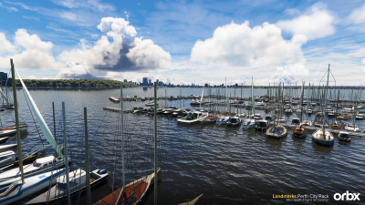 Landmarks Perth City Pack - Microsoft Flight Simulator screenshot