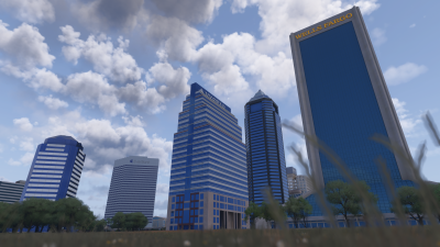 Dfflyer Direct Jacksonville Florida City Pack - Microsoft Flight Simulator screenshot