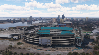 Dfflyer Direct Jacksonville Florida City Pack - Microsoft Flight Simulator screenshot