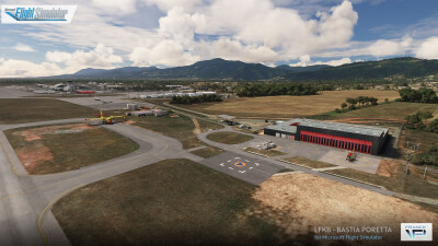 LFKB Bastia Poretta Airport - Microsoft Flight Simulator screenshot