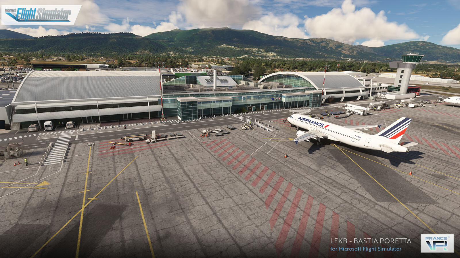 LFKB Bastia Poretta Airport - Microsoft Flight Simulator