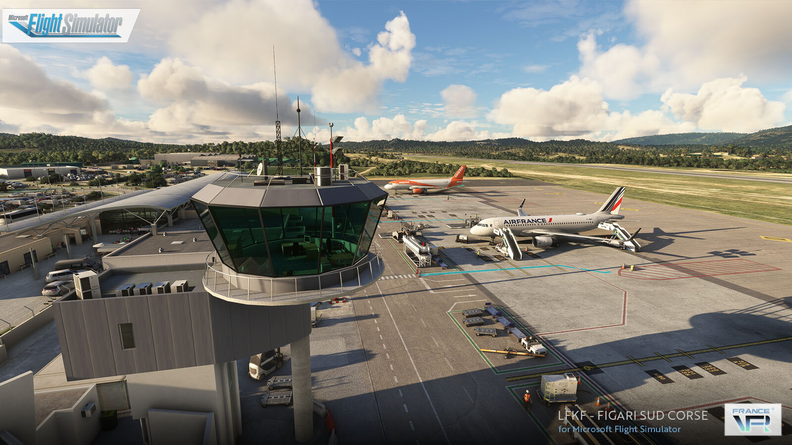 France VFR Corsica Airports Pack - Microsoft Flight Simulator
