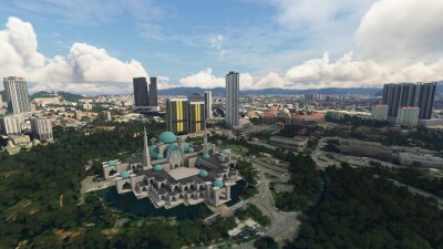 SamScene3D Kuala Lumpur Mega City - Microsoft Flight Simulator screenshot