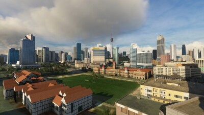SamScene3D Kuala Lumpur Mega City - Microsoft Flight Simulator screenshot