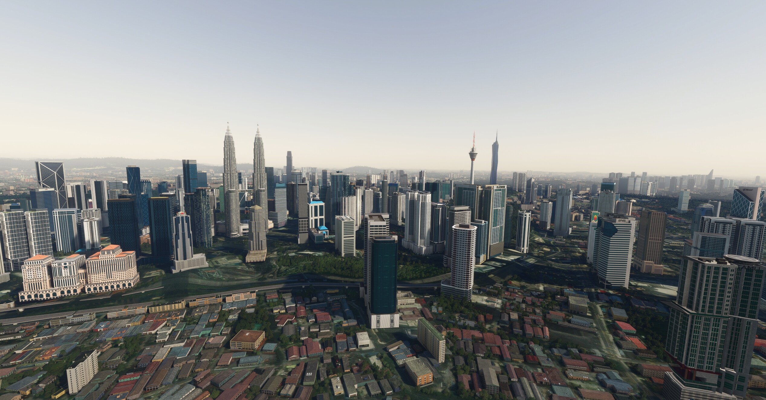 SamScene3D Kuala Lumpur Mega City - Microsoft Flight Simulator