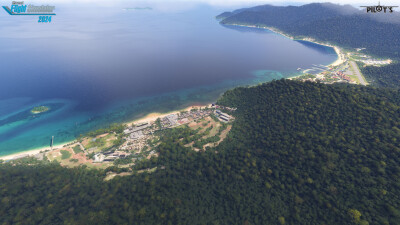 WMBT Tioman Island Airport - Microsoft Flight Simulator screenshot
