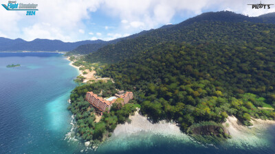 WMBT Tioman Island Airport - Microsoft Flight Simulator screenshot