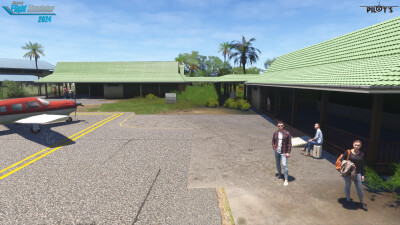 WMBT Tioman Island Airport - Microsoft Flight Simulator screenshot