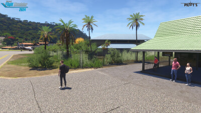 WMBT Tioman Island Airport - Microsoft Flight Simulator screenshot