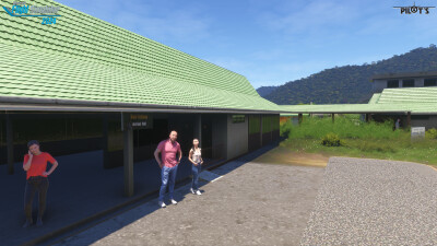 WMBT Tioman Island Airport - Microsoft Flight Simulator screenshot