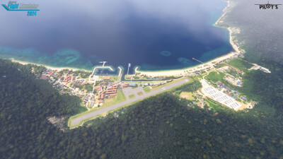 WMBT Tioman Island Airport - Microsoft Flight Simulator 2024 screenshot