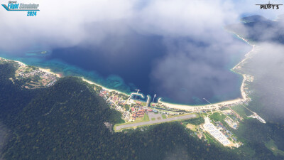 WMBT Tioman Island Airport - Microsoft Flight Simulator 2024 screenshot