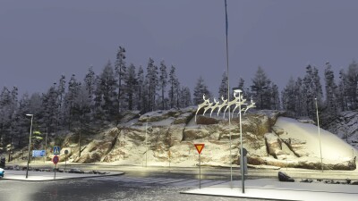 EFRO Rovaniemi Airport V2 - Microsoft Flight Simulator screenshot