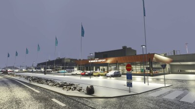 EFRO Rovaniemi Airport V2 - Microsoft Flight Simulator screenshot