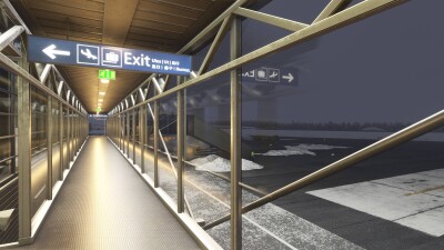 EFRO Rovaniemi Airport V2 - Microsoft Flight Simulator screenshot