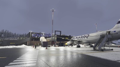 EFRO Rovaniemi Airport V2 - Microsoft Flight Simulator screenshot