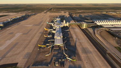 KDEN Denver International Airport screenshot