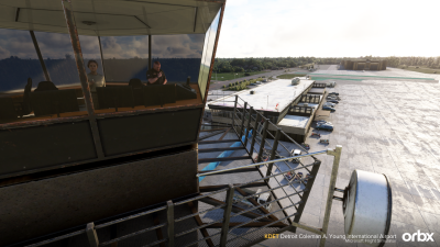 KDET Detroit Coleman A. Young International Airport - Microsoft Flight Simulator 2024 screenshot
