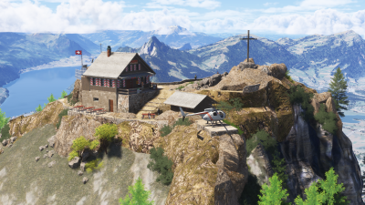 Cli4D Designs Grosser Mythen Helipad - Microsoft Flight Simulator 2024 screenshot