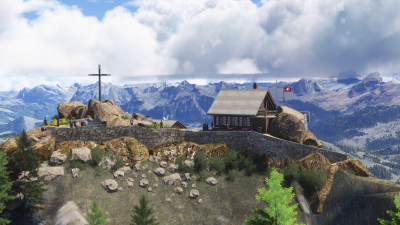 Cli4D Designs Grosser Mythen Helipad - Microsoft Flight Simulator 2024 screenshot