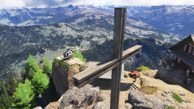 Cli4D Designs Grosser Mythen Helipad - Microsoft Flight Simulator 2024 screenshot