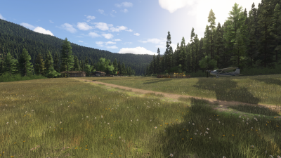 OR74 Winkle Bar Airstrip - Microsoft Flight Simulator 2024 screenshot