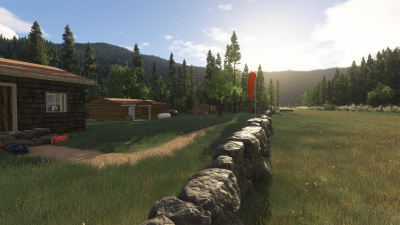 OR74 Winkle Bar Airstrip - Microsoft Flight Simulator 2024 screenshot