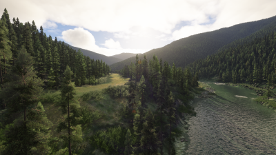 OR74 Winkle Bar Airstrip - Microsoft Flight Simulator 2024 screenshot
