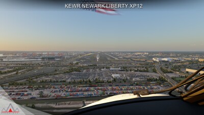 KEWR Newark Liberty International Airport - X-Plane 12 screenshot