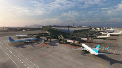 ZSHC Hangzhou Xiaoshan International Airport - Microsoft Flight Simulator screenshot