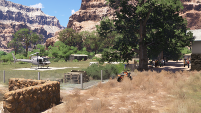 Cli4D Designs Supai Village Helipad (AZ15) - Microsoft Flight Simulator 2024 screenshot