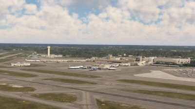 KPBI Palm Beach International - Microsoft Flight Simulator screenshot