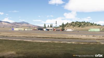 1O5 Montague-Yreka & River Strips - Microsoft Flight Simulator 2024 screenshot