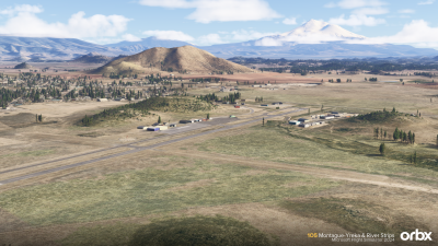 1O5 Montague-Yreka & River Strips - Microsoft Flight Simulator 2024 screenshot