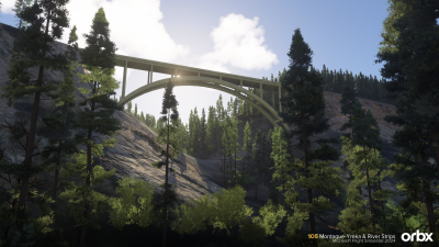 1O5 Montague-Yreka & River Strips - Microsoft Flight Simulator 2024 screenshot