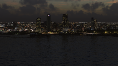 Dfflyer Direct Milwaukee City - Microsoft Flight Simulator screenshot