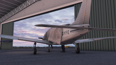 EGNE Retford Gamston Airport - Microsoft Flight Simulator screenshot