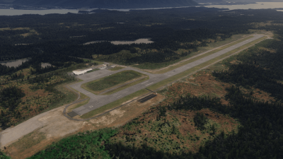 CYPR Prince Rupert Airport - Microsoft Flight Simulator 2024 screenshot